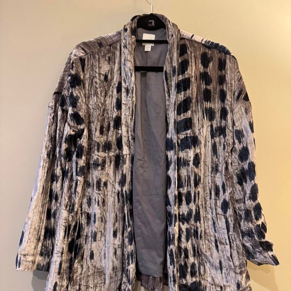Pure J Jill Women's Crushed VelvetJacket Size M Petite